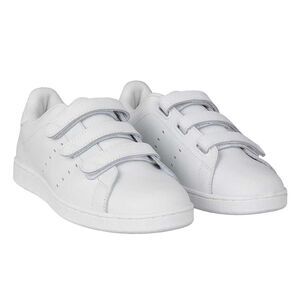 Lonsdale Childrens/Kids Leyton Leather Sneakers / White